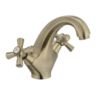 MIXXUS PREMIUM Mixxus Retro Bronze Смеситель для раковины, бронза (MI1650)