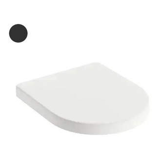 Кришка для унітазу Nic Design Milk, антрацит (005528013)