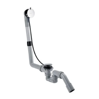 Сифон для ванны Hansgrohe стандартной слив-перелив (58155000) фото 1 Aquada.com.ua