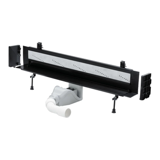 VIEGA ADVANTIX VARIO душевой лоток для пристенного монтажа высота 90мм, 300-1200мм (736552) фото 1 Aquada.com.ua