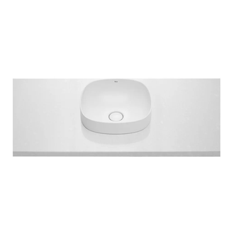 Умивальник накладний Roca Inspira Soft 37х37 (A32750R000)