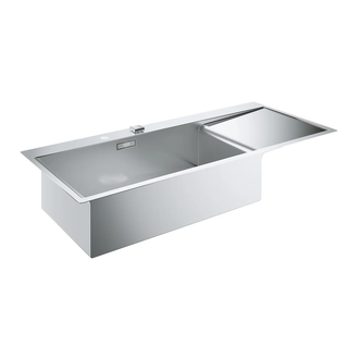 Мийка кухонна Grohe EX Sink K1000 (подвійне крило зліва) (31581SD0)