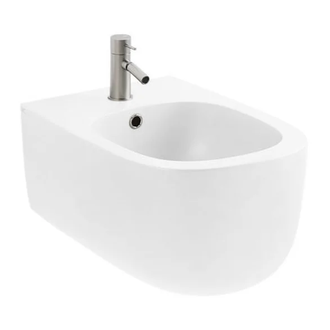 Nic-Design Біде підвісне Nic Design Ovvio 37,4х53х28,5 см, білий глянець (004434001)