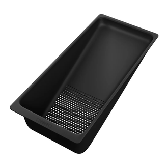 Коландер кухонний Hansgrohe F14 мультифункціональний, matt black (40963000)