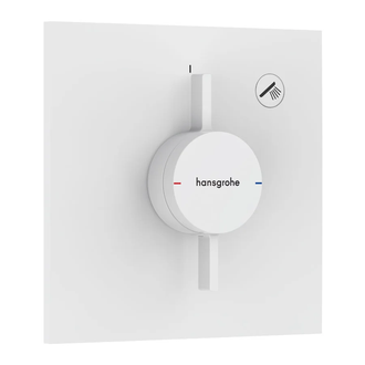 Hansgrohe DuoTurn E Змішувач прихованого монтажу, білий матовий (75617700)