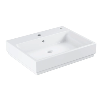 Раковина накладная на столешницу Grohe Cube Ceramic 60 х 49 см (3947700H) фото 1 Aquada.com.ua