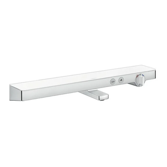 HANSGROHE Термостат для ванны ShowerTablet Select (цвет - хром/белый) (13183400) фото 1 Aquada.com.ua