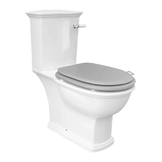Унитаз-компакт Rak Ceramics Washington, без сиденья и бачка, белый глянец (WT11AWHA)