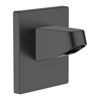 Настенный переходник для верхнего душа Ø 105 мм Hansgrohe Pulsify (цвет - чёрный матовый) (24139670) фото 1 Aquada.com.ua