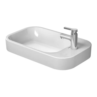 Раковина Duravit Happy D.2 65х40 см (2317650000) фото 1 Aquada.com.ua