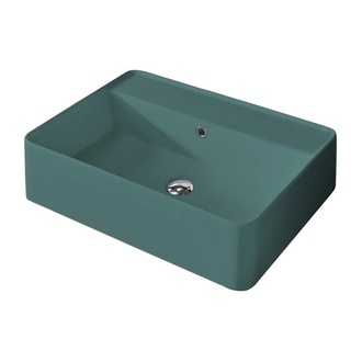 Nic-Design Умивальник на стільницю з переливом Nic Design Semplice 60х45х16 см, Amazzonia глянець N/F (001384077 NF)