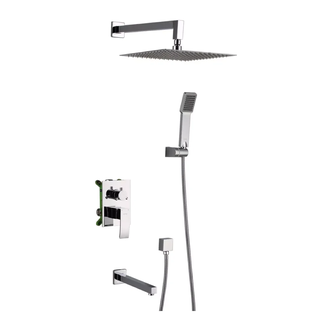 Gappo G7102 Душова система, хром (G7102)