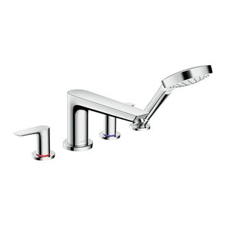 Смеситель на борт ванны Hansgrohe Talis E (цвет - хром) (71748000) фото 1 Aquada.com.ua