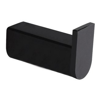 Гачок Nofer CAPRI BLACK 45 x 26 x 55 mm, черный (16221.N)