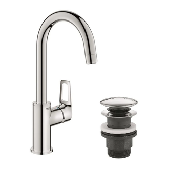 Grohe BauLoop смеситель для раковины, хром (23891001)