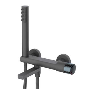 AIM KEYS Змішувач для ванни, сірий (DG01730) (DG01730 gun grey)