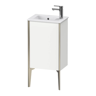 Тумба напольная под раковину Duravit XViu 41 x 29 см, белый матовый (XV4480LB118) фото 1 Aquada.com.ua