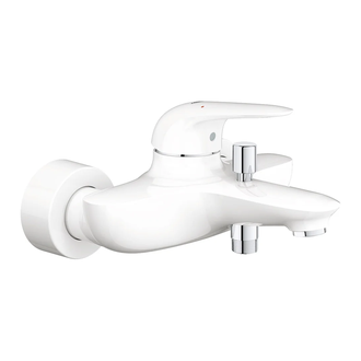 Смеситель однорычажный для ванны Grohe Eurostyle Solid DN 15 (цвет - белый) (23726LS3) фото 1 Aquada.com.ua