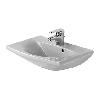 Подвесной умывальник Duravit Caro 500х365 мм. (0791500000) фото 1 Aquada.com.ua