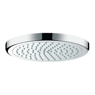 Верхний душ Hansgrohe Croma 1jet Ø 220 мм (цвет- хром), EcoSmart 9 л/мин (26465000) фото 1 Aquada.com.ua