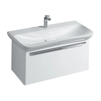 Тумба под раковину Geberit myDay 880х410х405 мм, глянцевая (824100000) фото 1 Aquada.com.ua