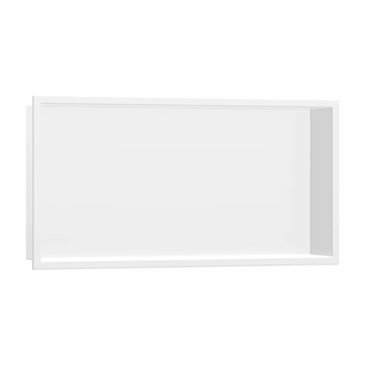 Настенная ниша со встроенной рамой Hansgrohe XtraStoris Original 30 x 60 x 10 см, белый матовый (56064700) фото 1 Aquada.com.ua