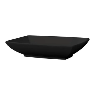 Умивальник на стільницю Artceram Jazz 60x40, чорний матовий (JZL002 17; 00) (JZL002 17;00)