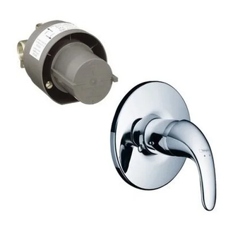 Смеситель для душа, однорычажный Hansgrohe Focus E (цвет - хром) (31766000) фото 1 Aquada.com.ua