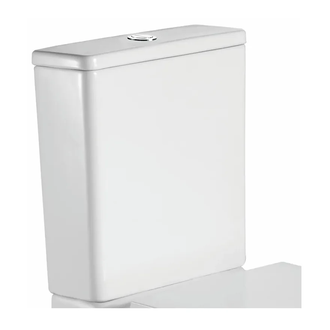 Бачок до унітазу-компакту Mixxus Premium Ellipse-0402-R Tank 660х390х855 зі зливною арматурою (MI83 (MI8319)