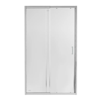 Qtap Taurus Душевая дверь в нишу 120-130x185 см, хром (TAUCRM201213C6)