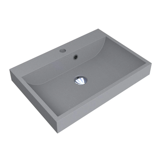 MIRAGGIO Умывальник VARNA 600 GRAY MIRASTONE (0000448)