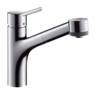 HANSGROHE Смеситель для кухни, однорычажный Talis S (32841000) фото 1 Aquada.com.ua
