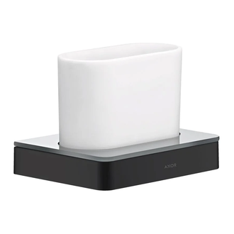 Склянка настінна Axor Universal, Matt Black (42834670)