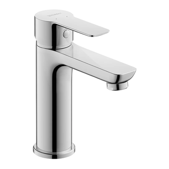 Смеситель для раковины Duravit A.1 (цвет - хром), без донного клапаном (A11020002010) фото 1 Aquada.com.ua