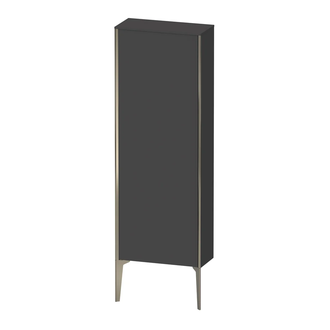 Шкафчик напольный Duravit XViu 50 x 24 х h157 см, графит матовый (XV1316LB149) фото 1 Aquada.com.ua