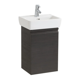 Тумба под умывальник 38 см петли справа Laufen Pro, венге (H4830120954231) фото 1 Aquada.com.ua