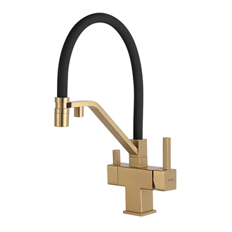 GAPPO G4395-63 змішувач кухонний, золото (G4395-63)