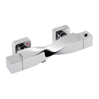 QTAP Змішувач термостатичний для душу Zkrouceny 40T105C (QTZKR40T105C) фото 1 Aquada.com.ua