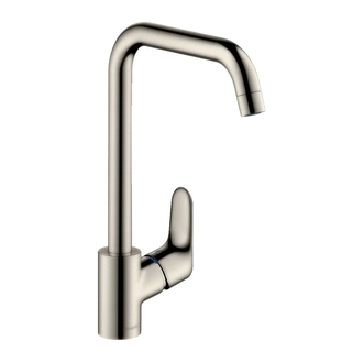 Hansgrohe Focus 260 Кухонний змішувач, сталевий (31820800)