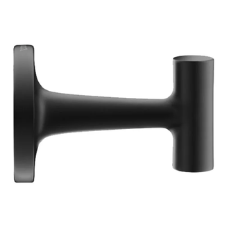 Крючок Duravit Starck T, чёрный матовый (0099294600) фото 1 Aquada.com.ua