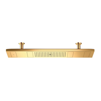 Верхний душ Axor ShowerHeaven 1200 х 300 мм, с подсветкой, золото (10628990) фото 1 Aquada.com.ua