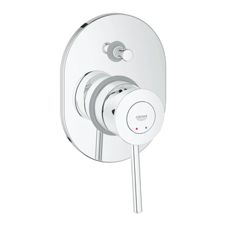 Grohe BauClassic Смеситель для ванны, хром (29047000)