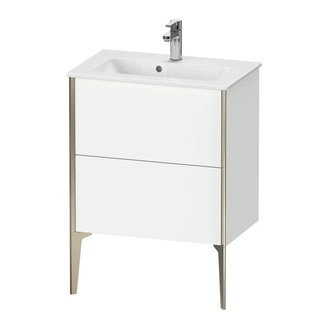 Тумба напольная под раковину Duravit XViu 61 x 39 см, белый матовый (XV44880B118) фото 1 Aquada.com.ua