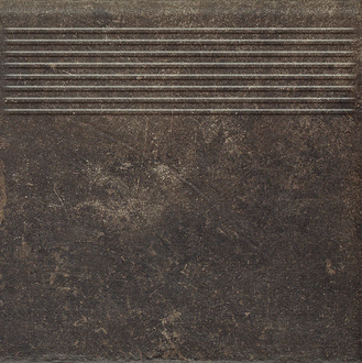 Сходинка пряма Scandiano Brown 30x30 код 4917 Ceramika Paradyz (Z---300X300-1-SCAN.BRSP-2)