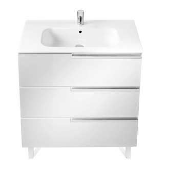 Тумба з умивальником Roca Victoria-N 80x46 білий (A855837806)
