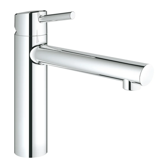 Смеситель для кухни Grohe Concetto (цвет - хром) (31210001) фото 1 Aquada.com.ua