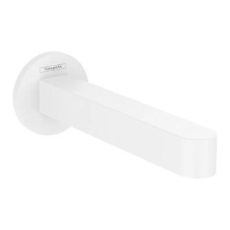 Излив для ванны 174 мм Hansgrohe Finoris (цвет - белый матовый) (76410700) фото 1 Aquada.com.ua