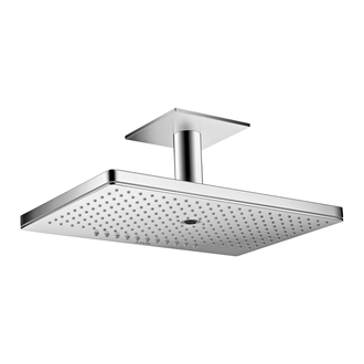 Верхний душ 460 х 300 мм Axor ShowerSolutions (цвет - хром), 3 вида струи (35281000) фото 1 Aquada.com.ua