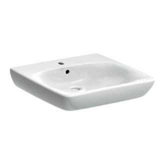 Geberit Selnova Comfort Умывальник подвесной, белый (501.461.00.7)