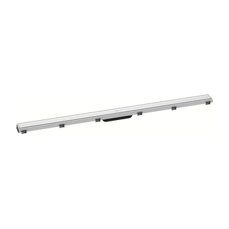 Трап для душа 120 см Hansgrohe RainDrain Match, белый (56042450) фото 1 Aquada.com.ua
